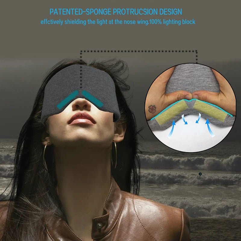 SLENVI DreamSoft 100% Cotton Sleep Mask - slenvi