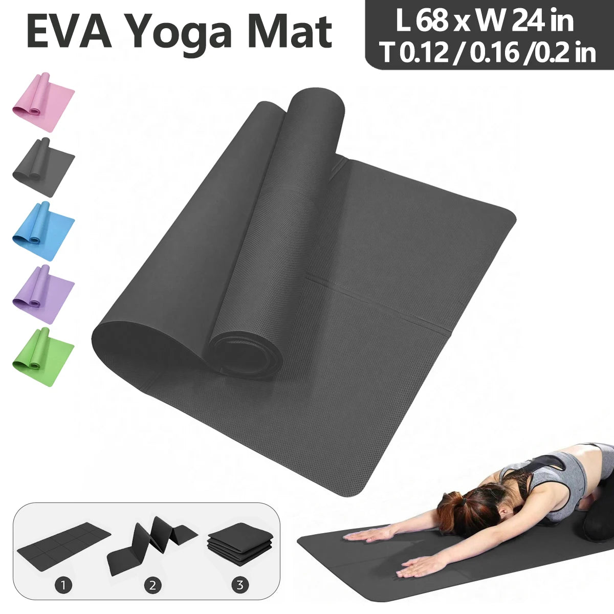 SLENVI Foldable Yoga Mat - 내 스토어