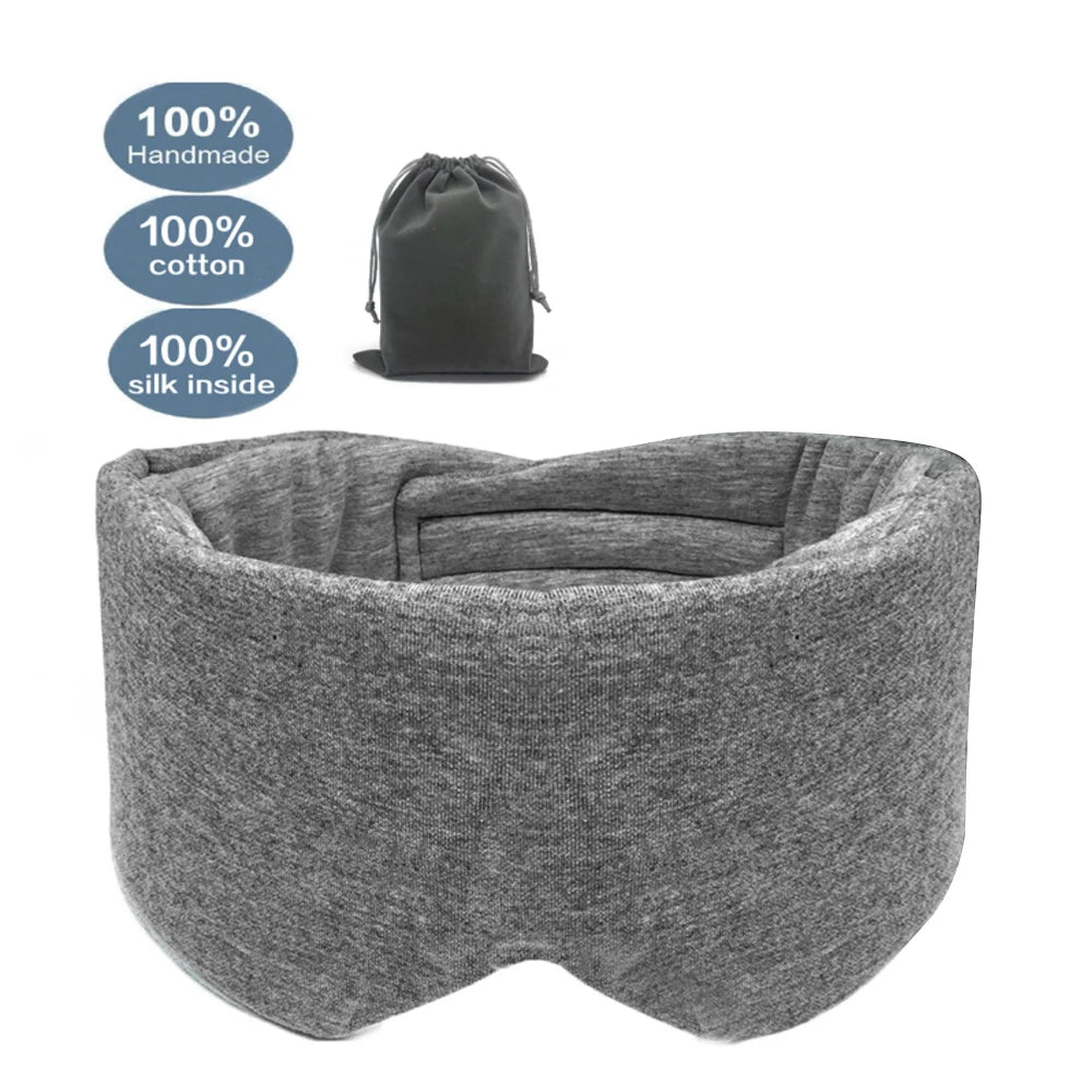 SLENVI DreamSoft 100% Cotton Sleep Mask - slenvi