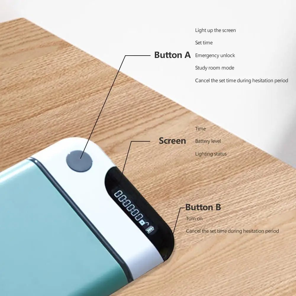 SLENVI Melatonin Boost Cell Phone Lock Box - 내 스토어