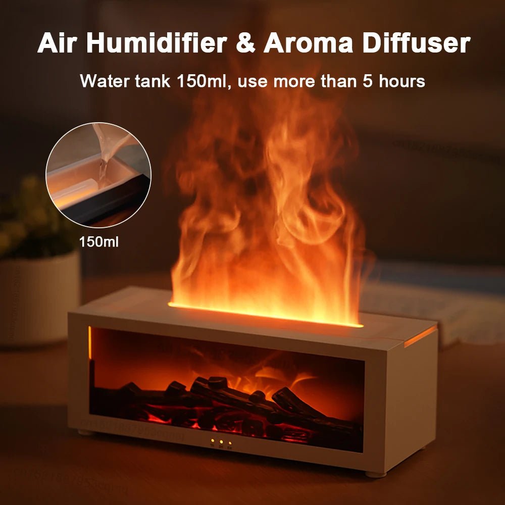 SLENVI Flame Aroma Humidifier - slenvi